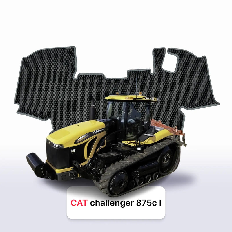 Car mats EVA for CAT Challenger 875c 1 gen 2000-2027 year BULLDOZER