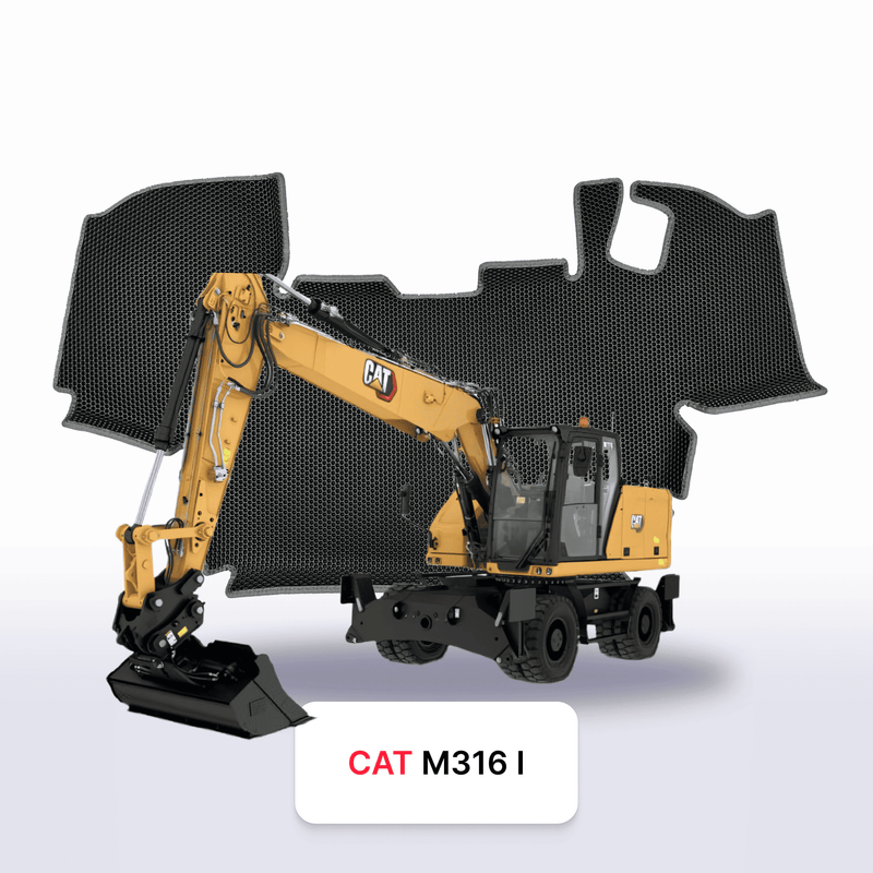 Car mats EVA for CAT M316 1 gen 2020-2028 year DIGGER