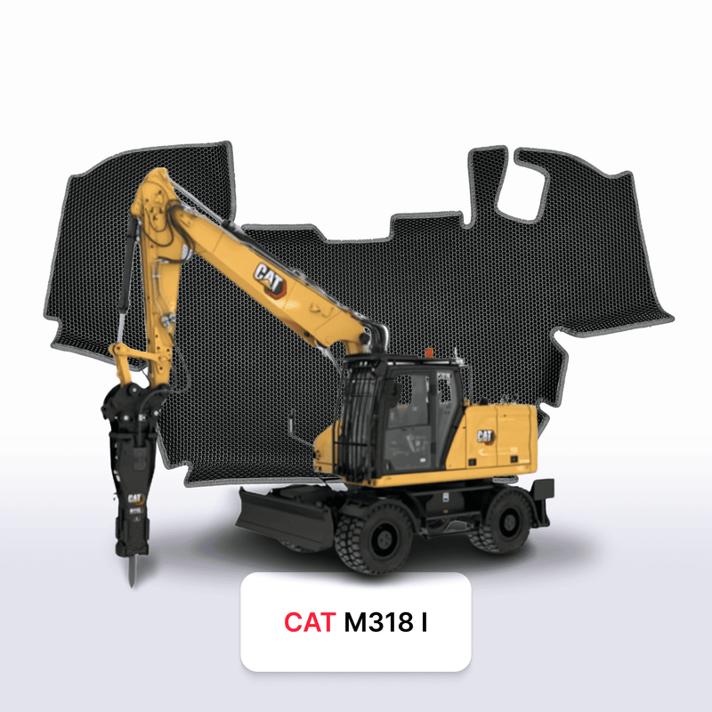 Car mats EVA for CAT M318 1 gen 2020-2028 year DIGGER