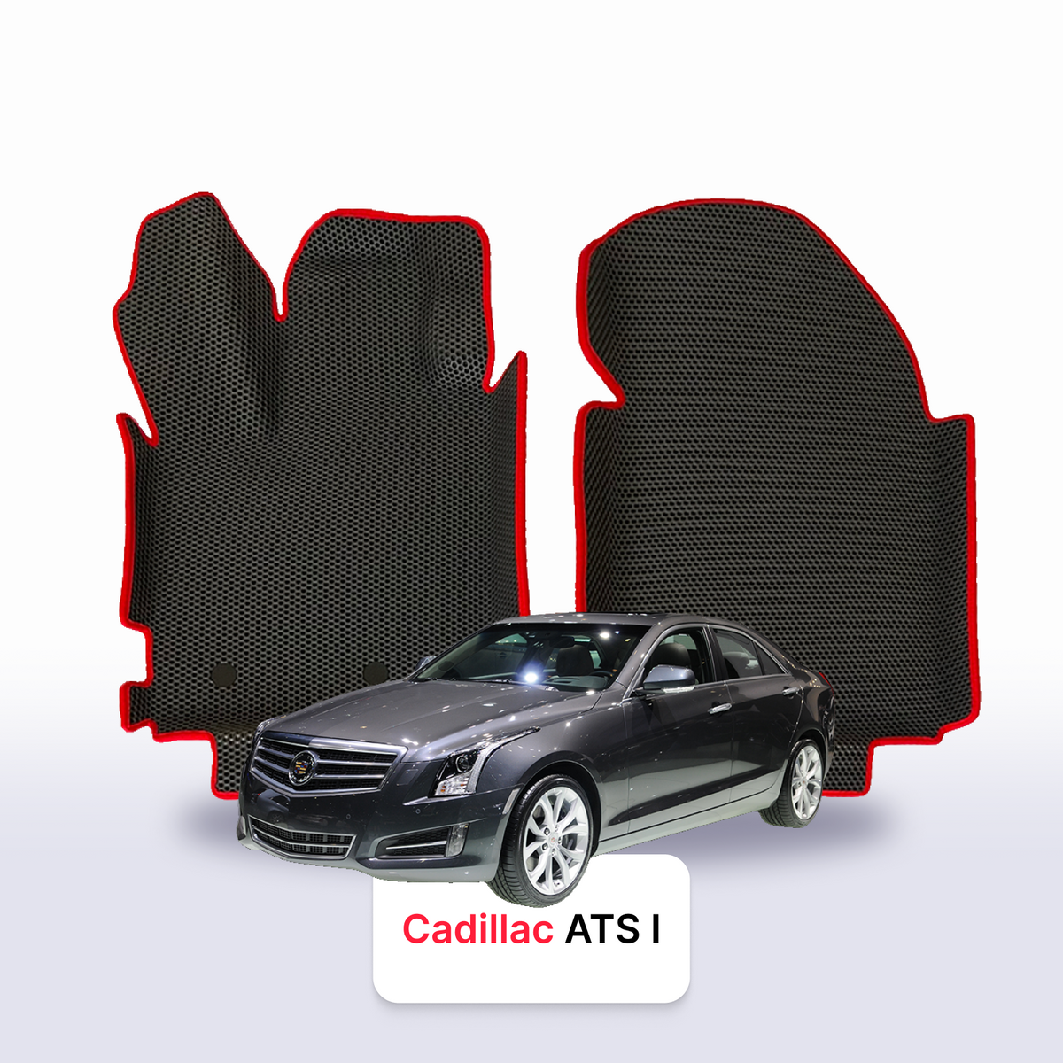 Car mats EVA for Cadillac ATS 1 gen 2012-2019 year SEDAN