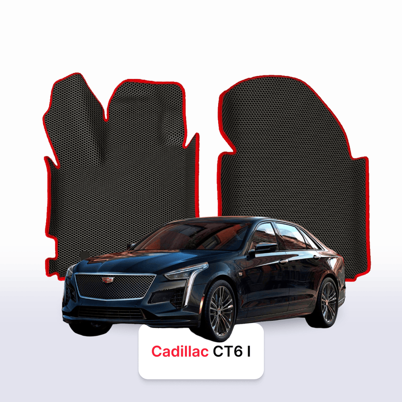 Car mats EVA for Cadillac CT6 1 gen 2016-2024 year SEDAN