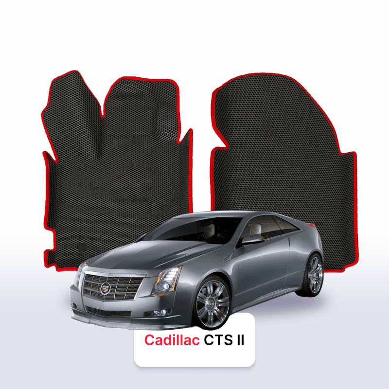 Car mats EVA for Cadillac CTS 2 gen 2007-2014 year COUPE