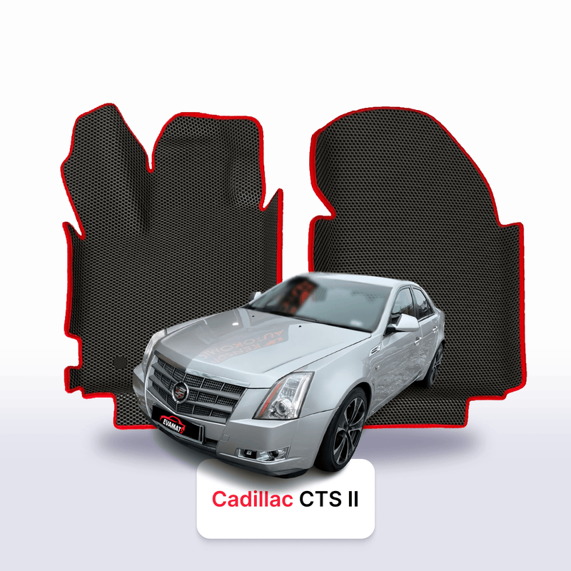 Car mats EVA for Cadillac CTS 2 gen 2007-2014 year SEDAN