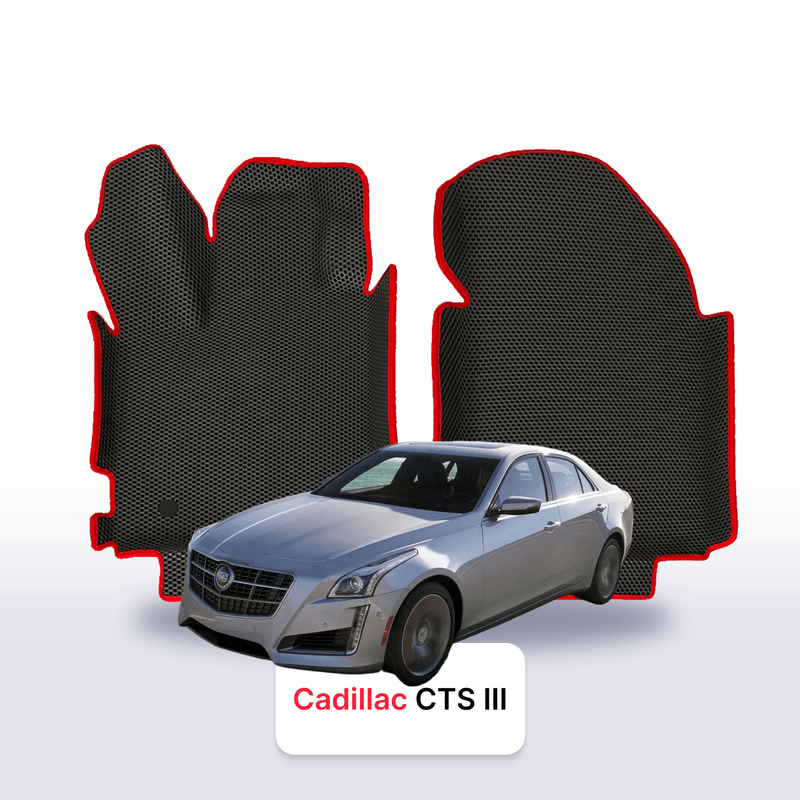 Car mats EVA for Cadillac CTS 3 gen 2013-2019 year SEDAN