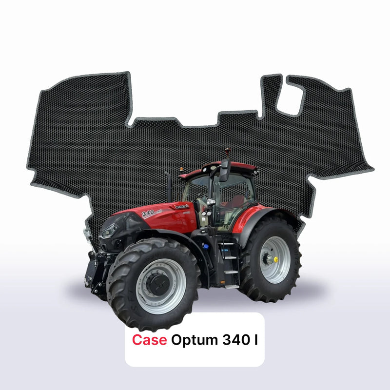 Car mats EVA for Case Optum 340 1 gen 2023-2028 year TRACTOR