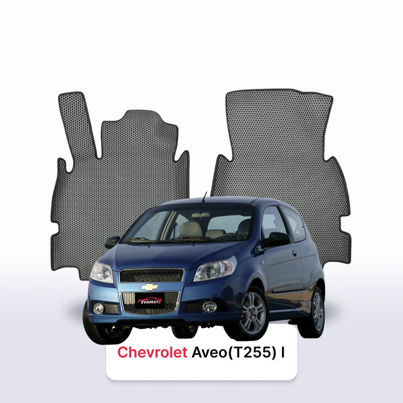 Car mats EVA for Chevrolet Aveo(T255) 1 gen 2005-2012 year HATCHBACK 3 door