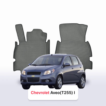 Car mats EVA for Chevrolet Aveo(T255) 1 gen 2005-2012 year HATCHBACK 5 door