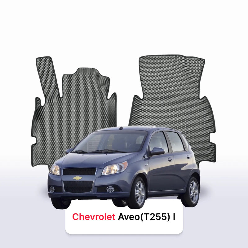 Car mats EVA for Chevrolet Aveo(T255) 1 gen 2005-2012 year HATCHBACK 5 door