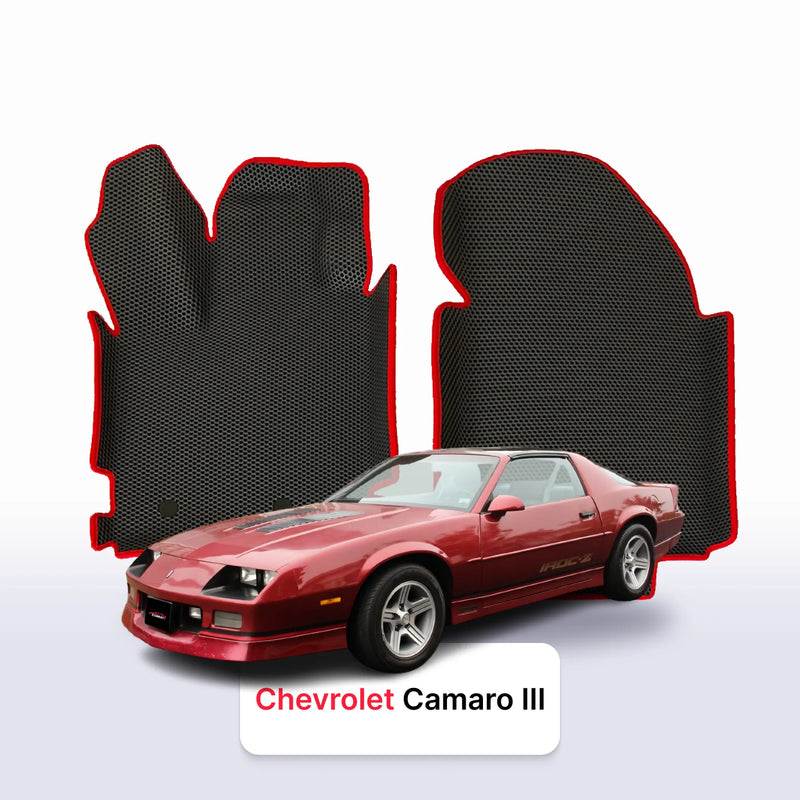 Car mats EVA for Chevrolet Camaro 3 gen 1981-1992 year COUPE