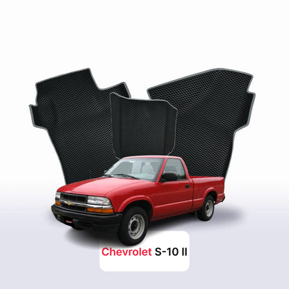 Car mats EVA for Chevrolet S-10 2 gen 1993-2004 year Pick-Up single cabin