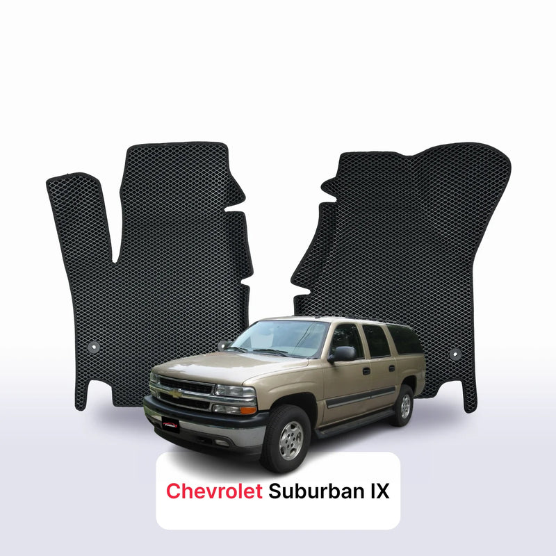 Car mats EVA for Chevrolet Suburban(GMT800) 9 gen 1999-2005 year SUV