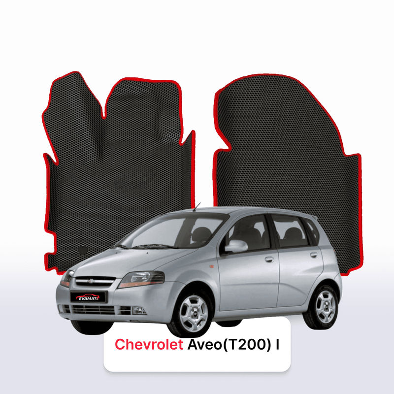 Car mats EVA for Chevrolet Aveo(T200) 1 gen 2002-2011 year HATCHBACK 5 door