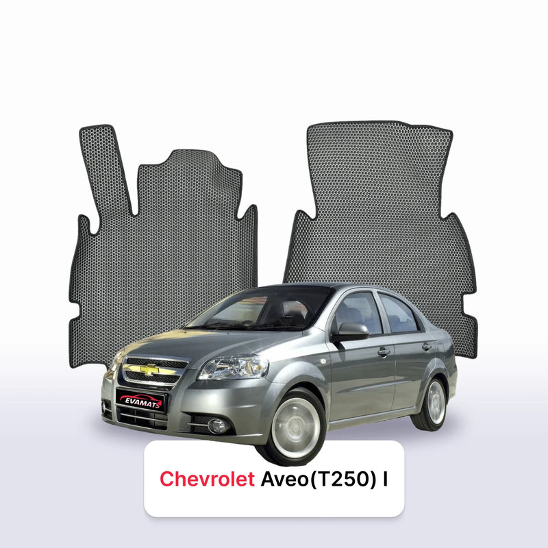 Car mats EVA for Chevrolet Aveo(T250) 1 gen 2005-2012 year SEDAN
