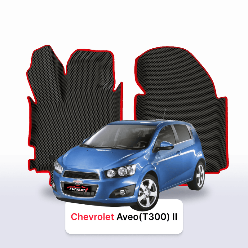 Car mats EVA for Chevrolet Aveo(T300) 2 gen 2011-2020 year HATCHBACK 5 door