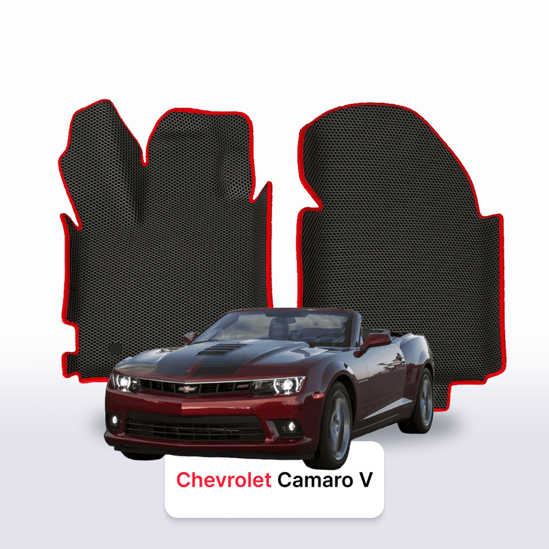 Car mats EVA for Chevrolet Camaro 5 gen 2009-2015 year CABRIO