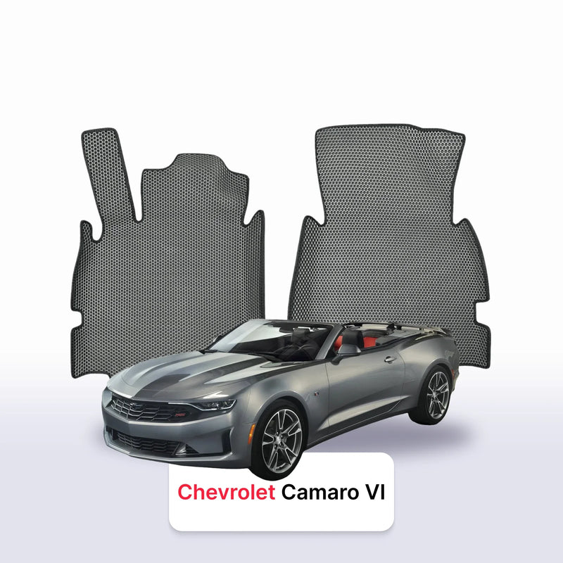 Car mats EVA for Chevrolet Camaro 6 gen 2015-2023 year CABRIO