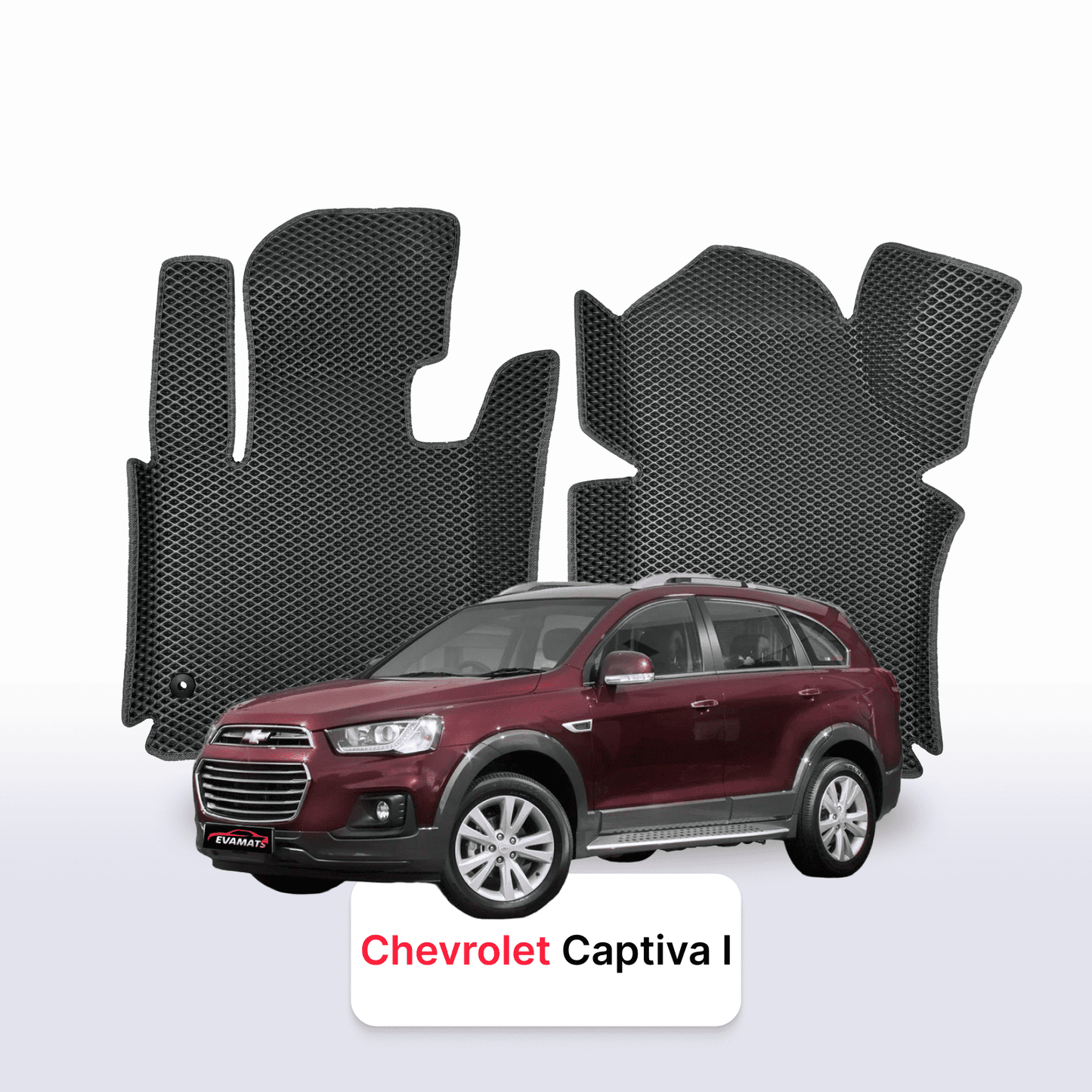 Car mats EVA for Chevrolet Captiva 1 gen 2006-2018 year SUV