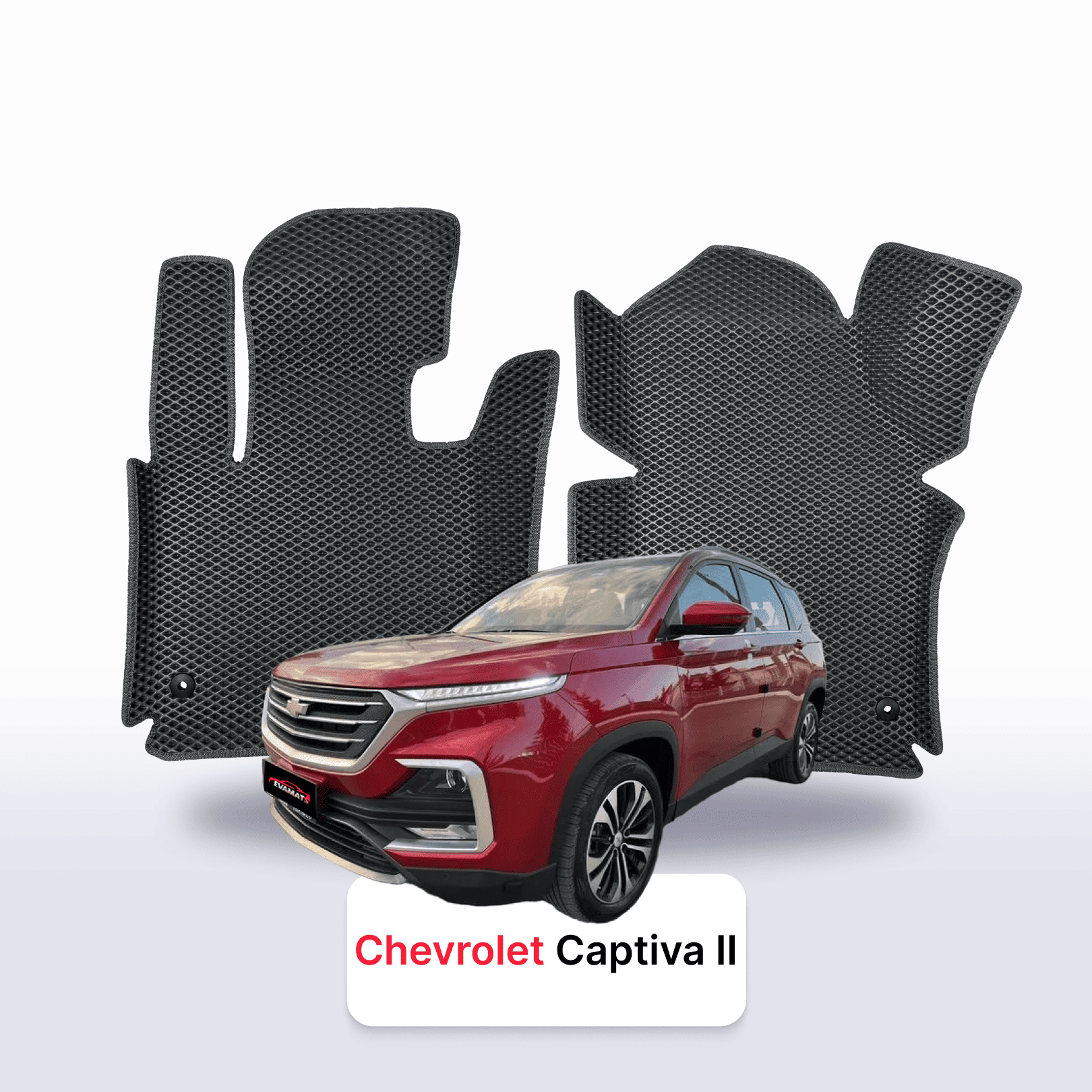 Car mats EVA for Chevrolet Captiva 2 gen 2018-2028 year SUV