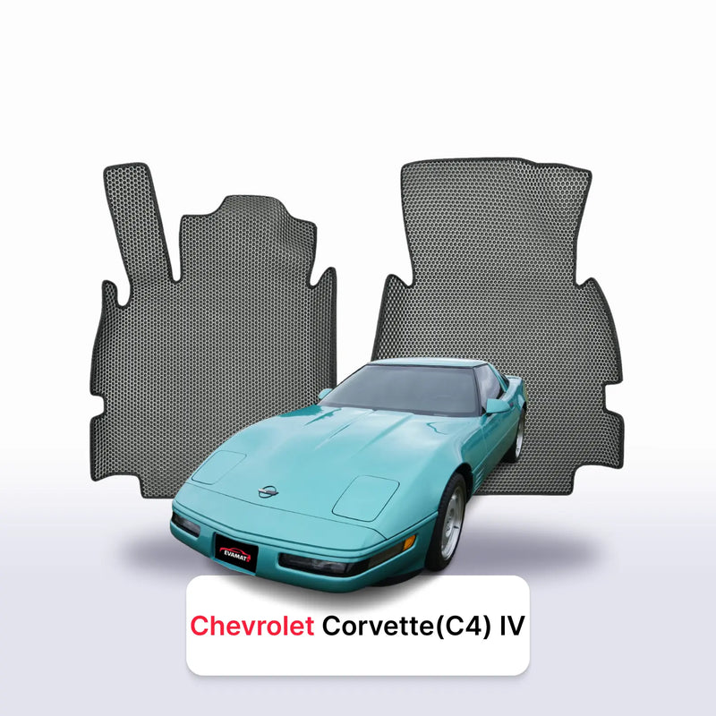 Car mats EVA for Chevrolet Corvette(C4) 4 gen 1983-1996 year ROADSTER