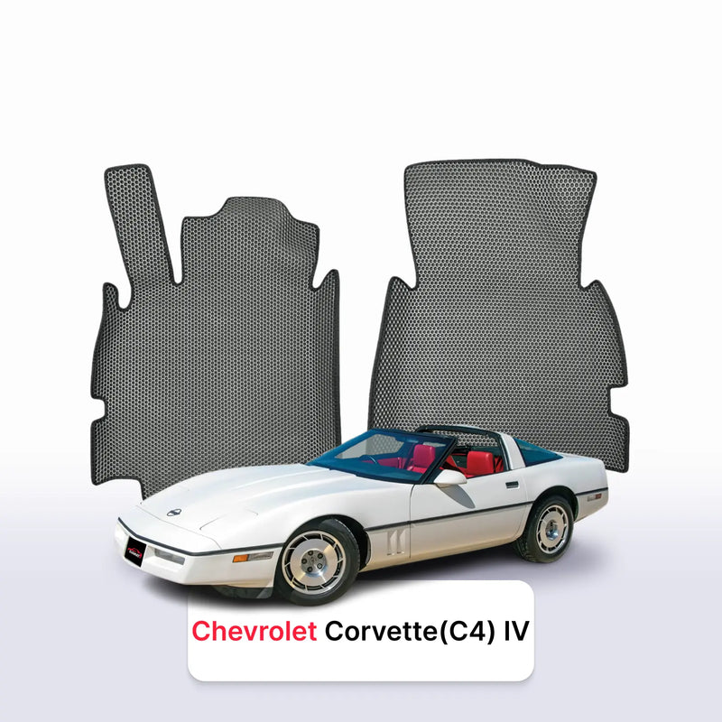 Car mats EVA for Chevrolet Corvette(C4) 4 gen 1983-1996 year TARGA
