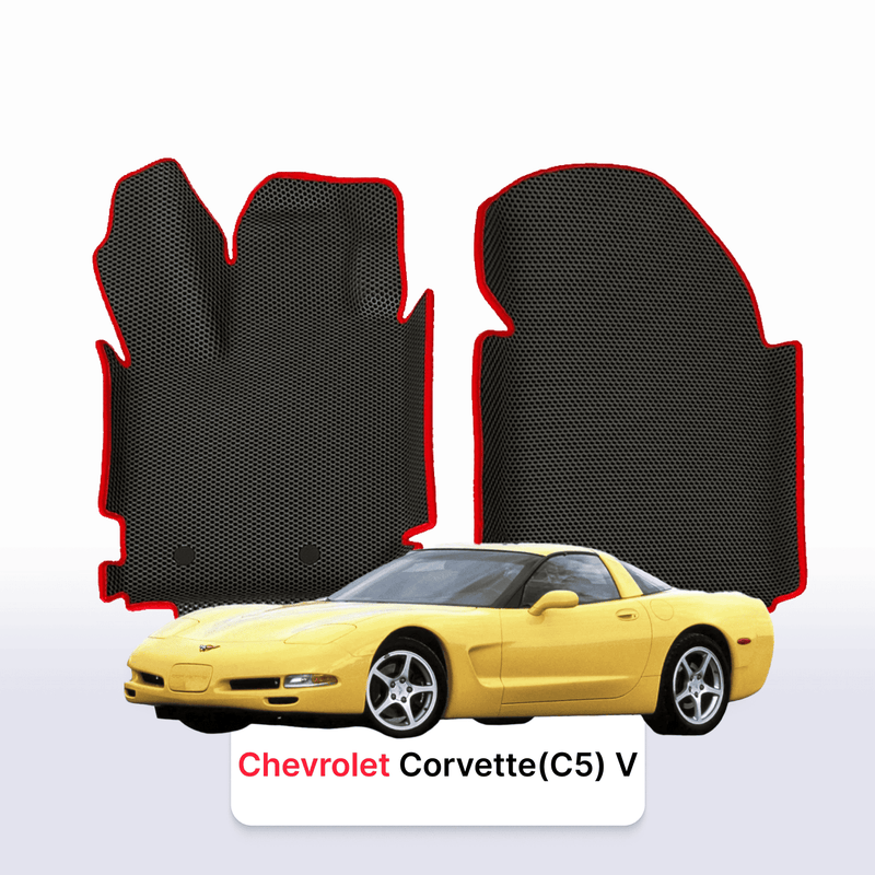 Car mats EVA for Chevrolet Corvette(C5) 5 gen 1996-2004 year COUPE