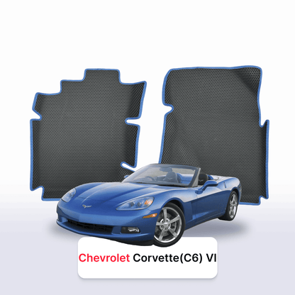 Car mats EVA for Chevrolet Corvette(C6) 6 gen 2004-2014 year CABRIO