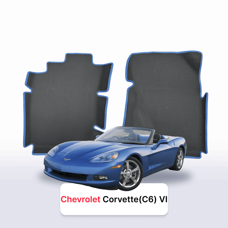 Car mats EVA for Chevrolet Corvette(C6) 6 gen 2004-2014 year CABRIO