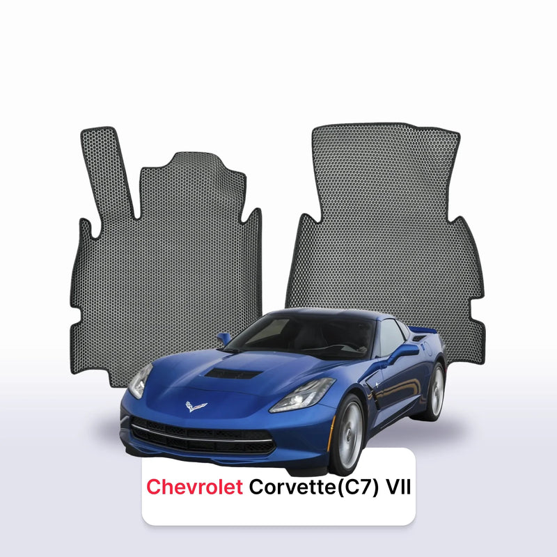 Car mats EVA for Chevrolet Corvette(C7) 7 gen 2013-2019 year COUPE
