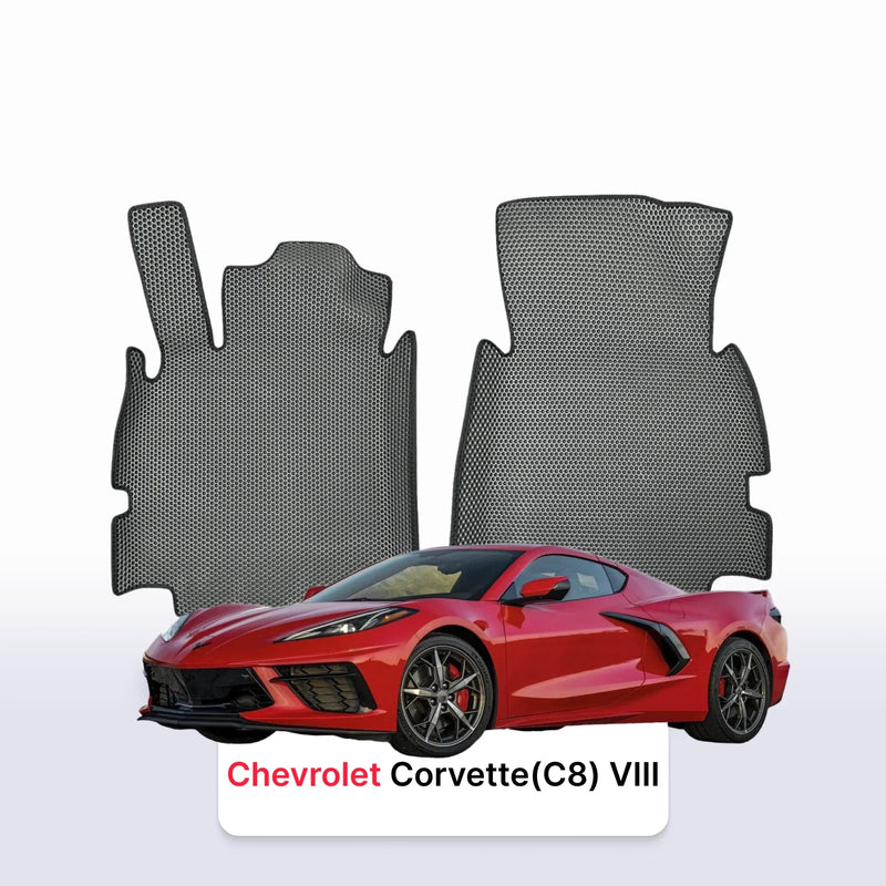 Car mats EVA for Chevrolet Corvette(C8) 8 gen 2020-2028 year COUPE