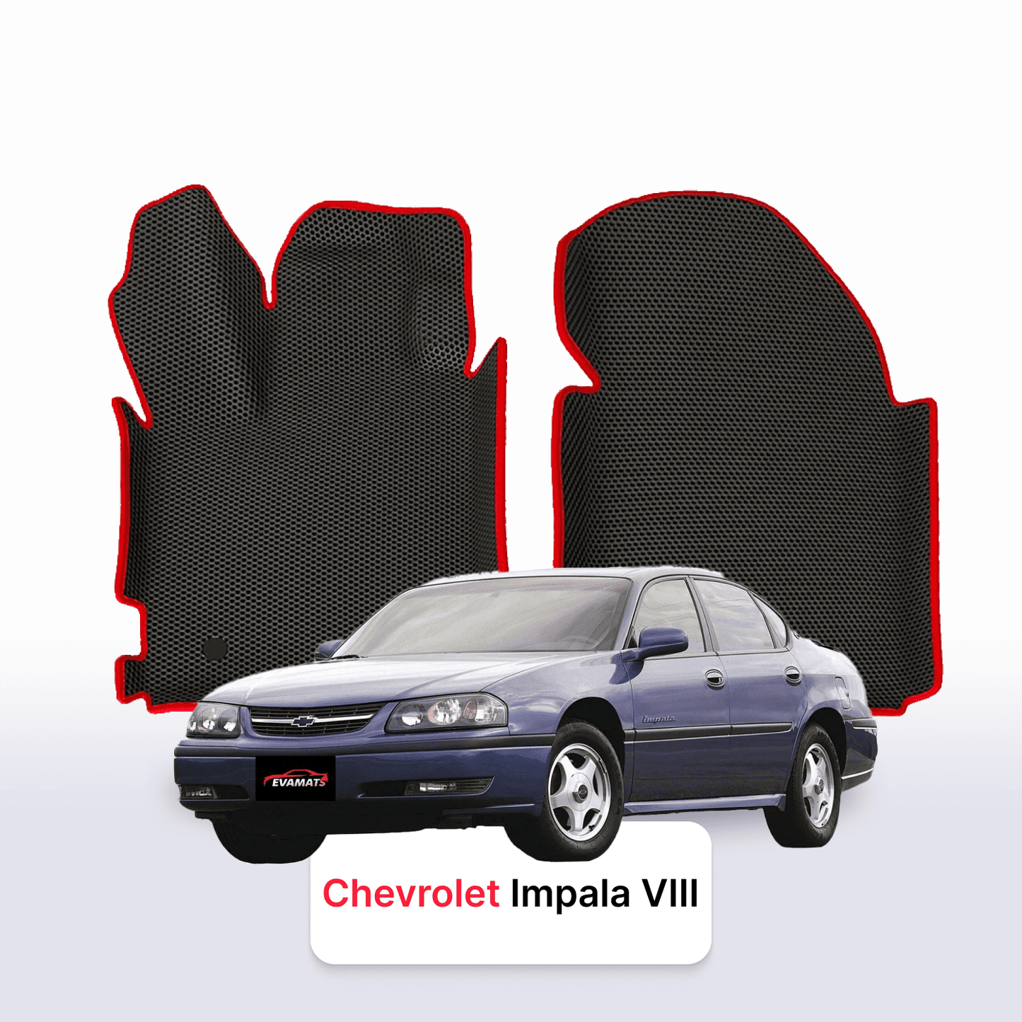 Car mats EVA for Chevrolet Impala 8 gen 1999-2006 year SEDAN