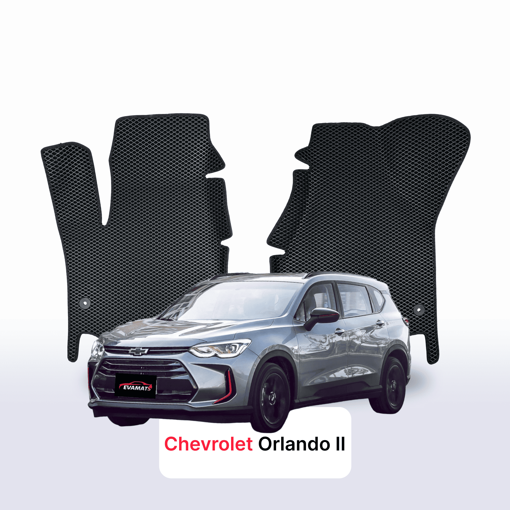 Car mats EVA for Chevrolet Orlando 2 gen 2018-2023 year MINIVAN