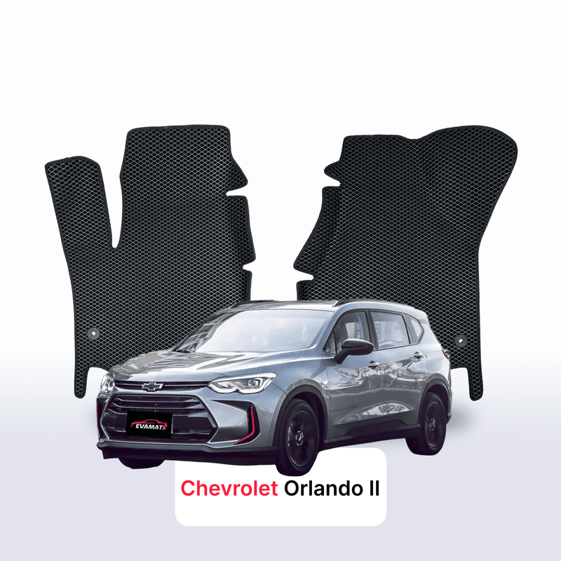 Car mats EVA for Chevrolet Orlando 2 gen 2018-2023 year MINIVAN