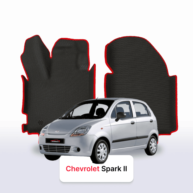 Car mats EVA for Chevrolet Spark 2 gen 2005-2009 year HATCHBACK 5 door