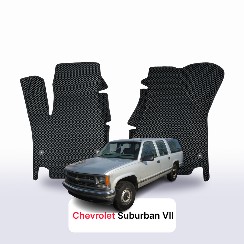 Car mats EVA for Chevrolet Suburban(GMT410) 8 gen 1991-2001 year SUV