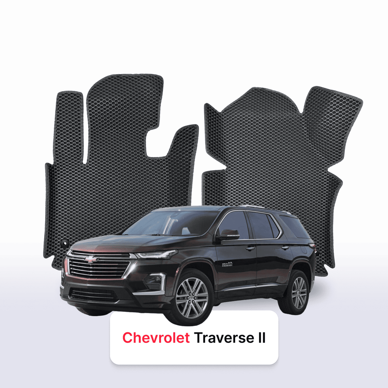 Car mats EVA for Chevrolet Traverse 2 gen 2017-2023 year SUV