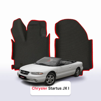 Car mats EVA for Chrysler Stratus JX 1 gen 1994-2000 year CABRIO