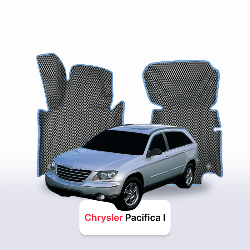 Car mats EVA for Chrysler Pacifica(CS) 1 gen 2003-2008 year SUV
