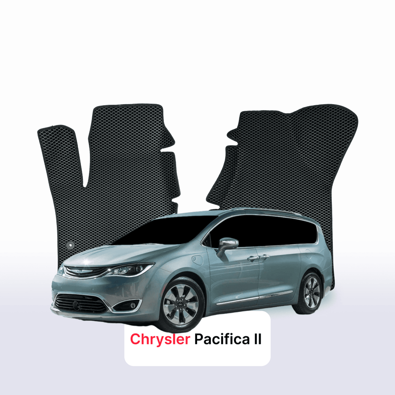 Car mats EVA for Chrysler Pacifica(RU) 2 gen 2016-2020 year MINIVAN