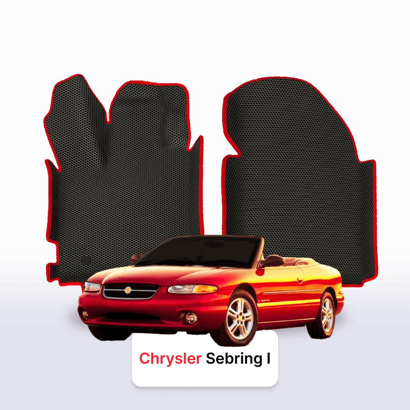 Car mats EVA for Chrysler Sebring 1 gen 1994-2000 year CABRIO