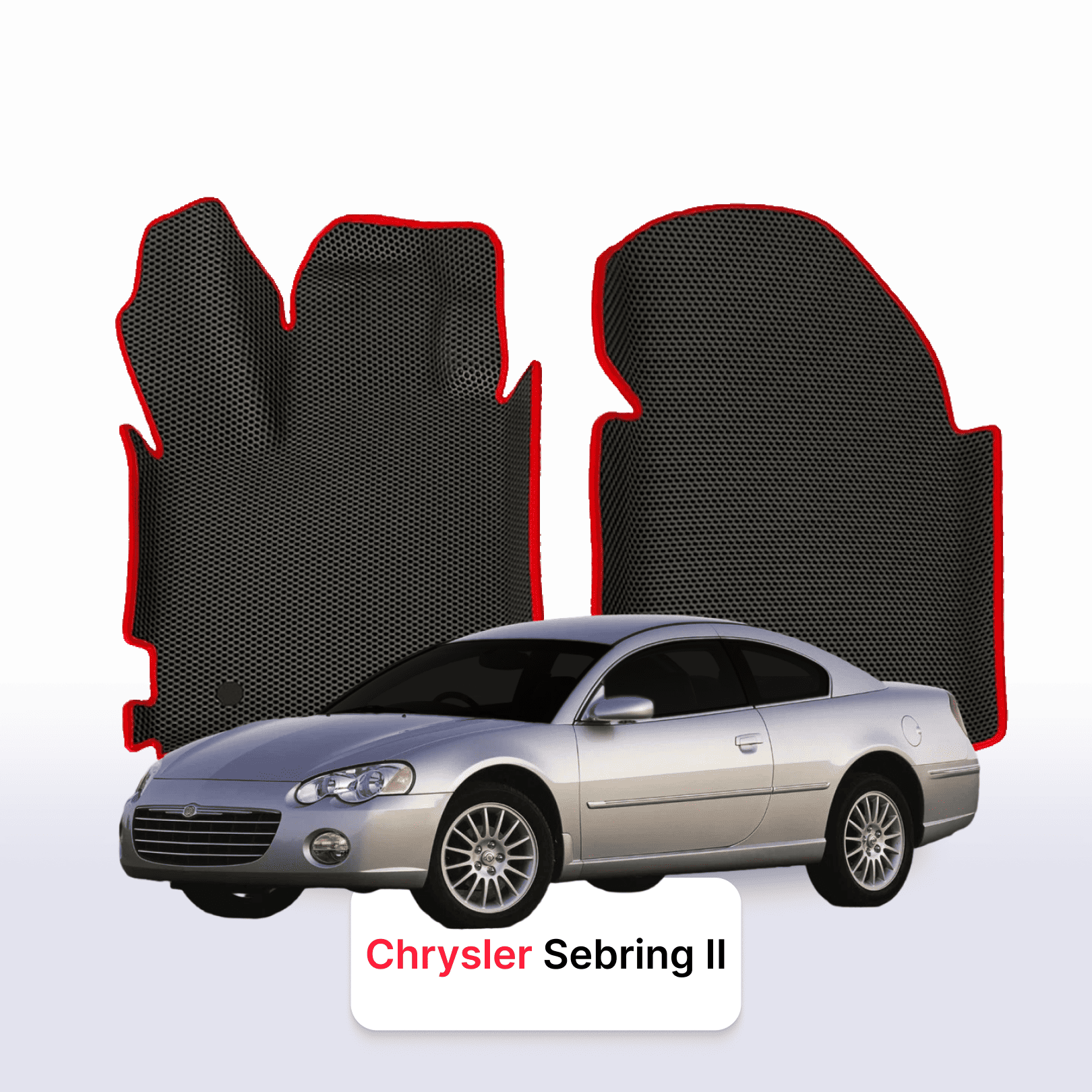 Car mats EVA for Chrysler Sebring 2 gen 2000-2006 year COUPE
