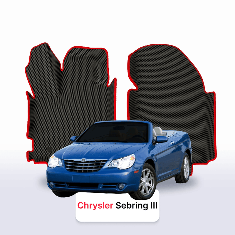Car mats EVA for Chrysler Sebring 3 gen 2006-2010 year CABRIO