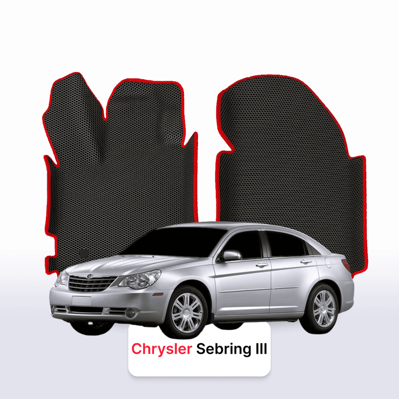 Car mats EVA for Chrysler Sebring 3 gen 2006-2010 year SEDAN