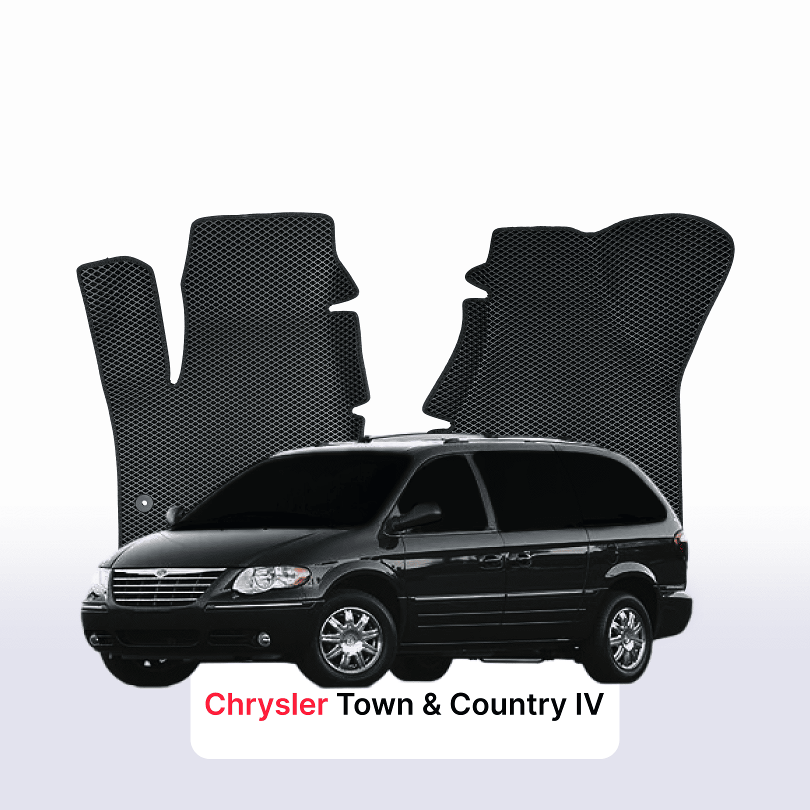 Car mats EVA for Chrysler Town & Country(SWB) 4 gen 2000-2005 year MINIVAN
