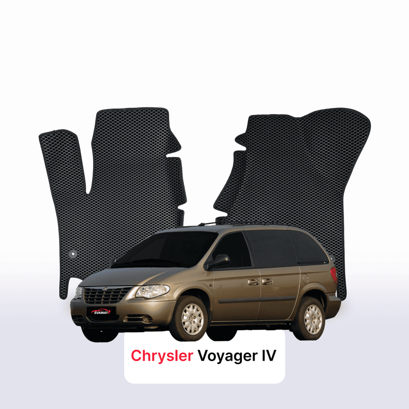 Car mats EVA for Chrysler Voyager 4 gen 2000-2008 year MINIVAN