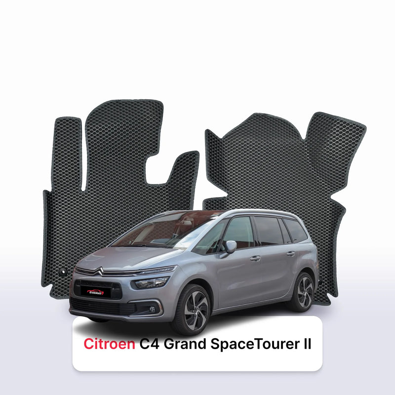 Car mats EVA for Citroen C4 Grand SpaceTourer II gen 2018-2022 year MINIVAN