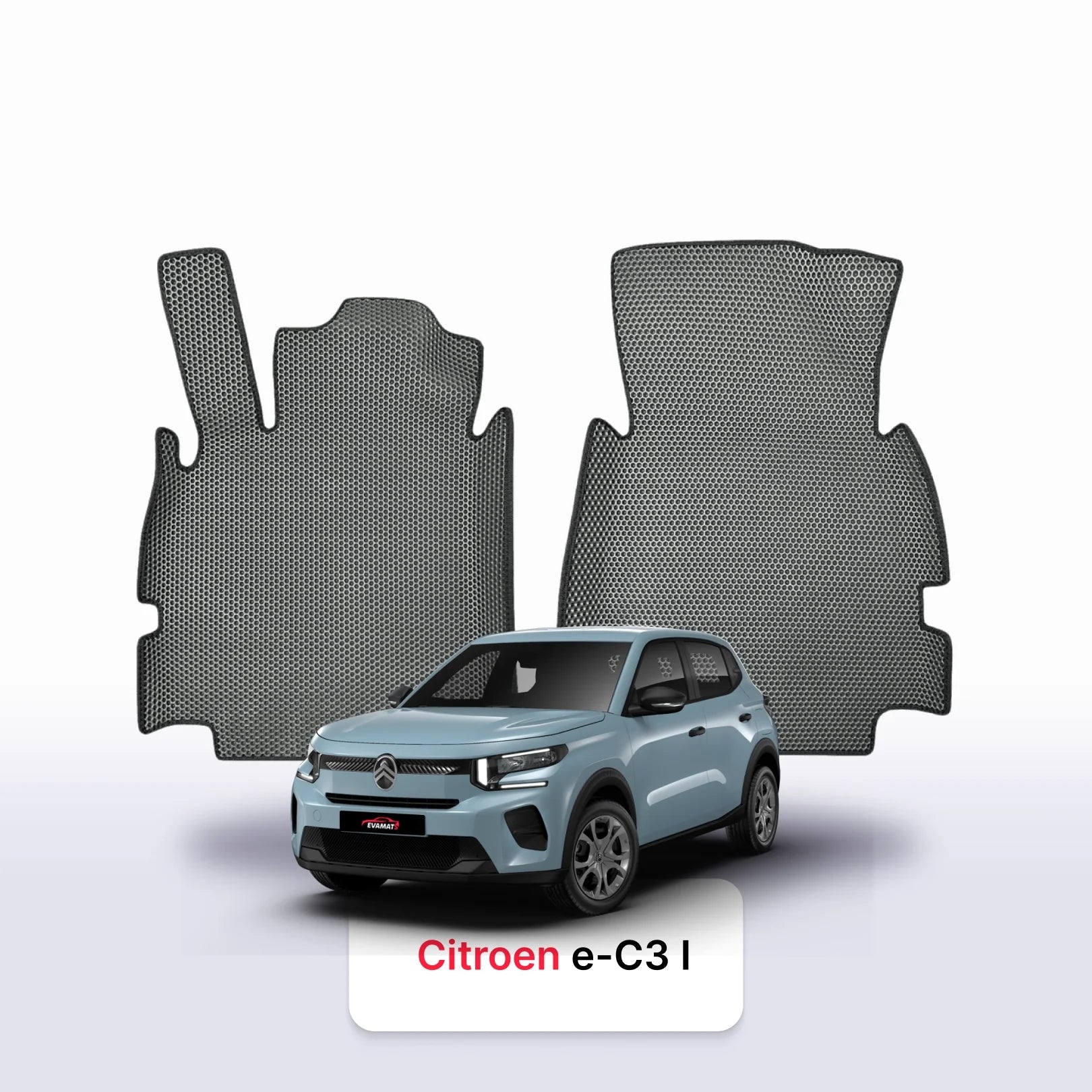 Car mats EVA for Citroen E-C3 1 gen 2024-2028 year HATCHBACK 5 door