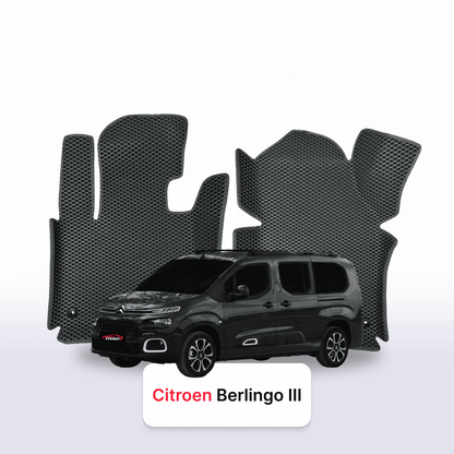 Car mats EVA for Citroen Berlingo 3 gen 2018-2028 year MINIVAN LONG