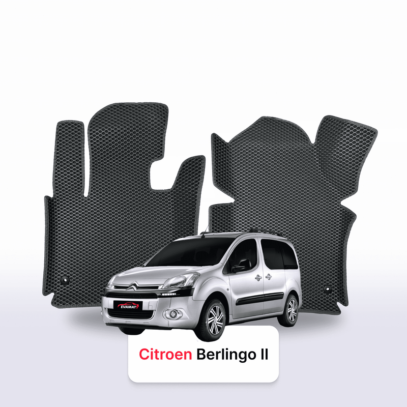 Car mats EVA for Citroen Berlingo 2 gen 2008-2018 year MINIVAN