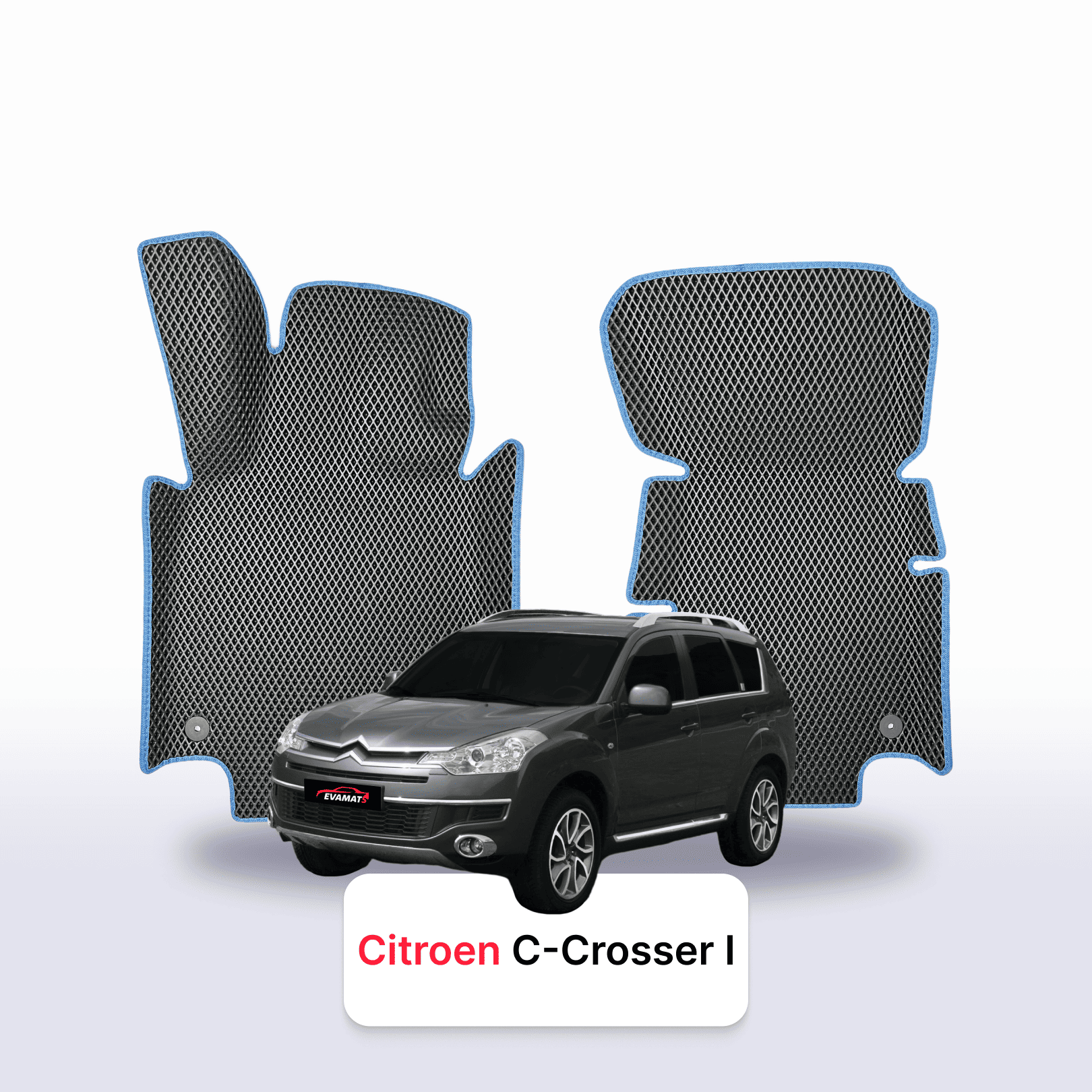 Car mats EVA for Citroen C-Crosser 1 gen 2007-2013 year SUV
