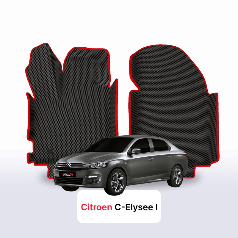 Car mats EVA for Citroen C-Elysee 2 gen 2012-2022 year SEDAN